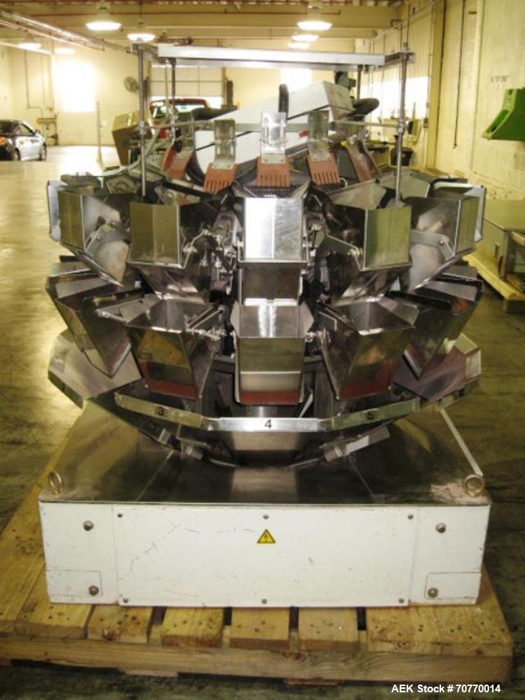 Used Ishida Model CCW-Z-214W-S/30-PB Multihead Scale