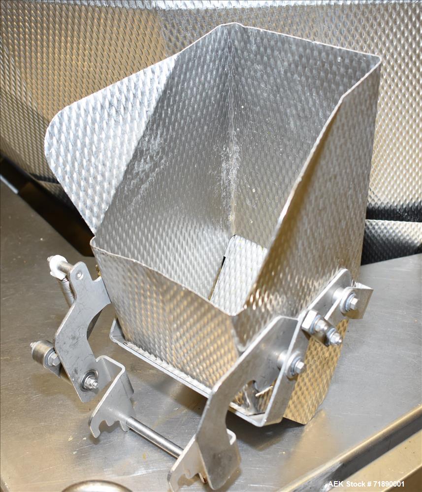 Used Ishida Dimpled/Embossed Bucket Combination Net Weigh Scale