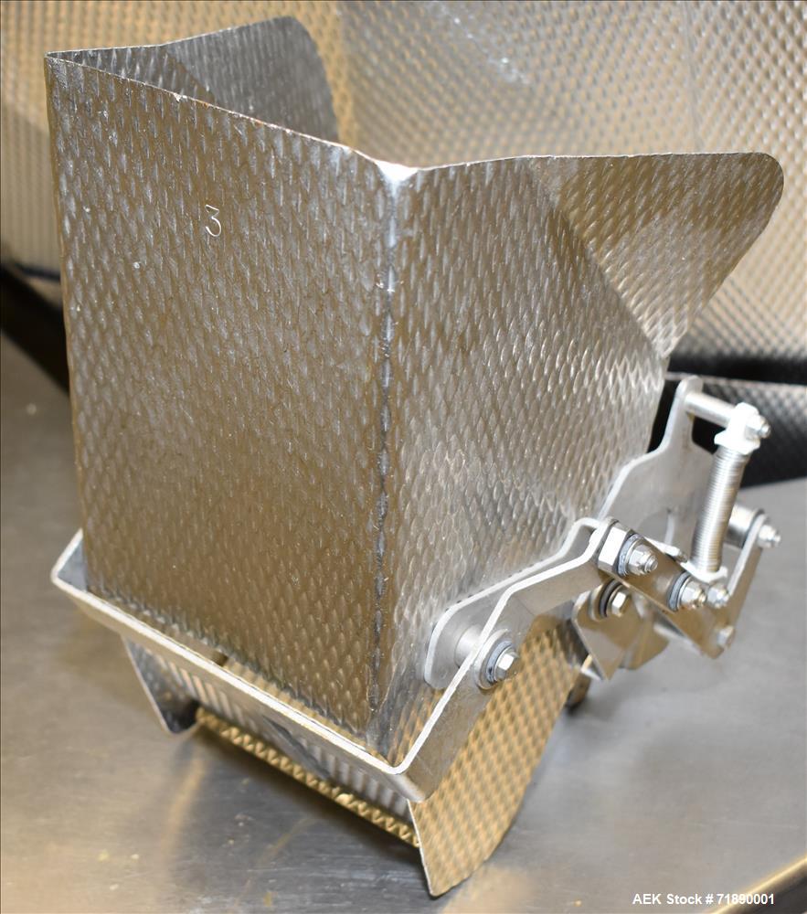 Used Ishida Dimpled/Embossed Bucket Combination Net Weigh Scale