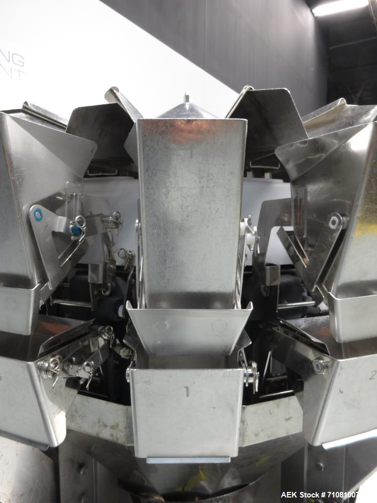 Used Ishida 16 Head Combination Scale, Model CCW-Z-216-WS/20-WP