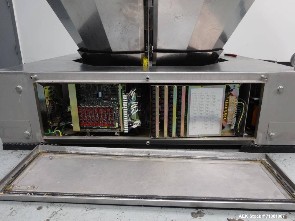 Used Ishida 16 Head Combination Scale, Model CCW-Z-216-WS/20-WP