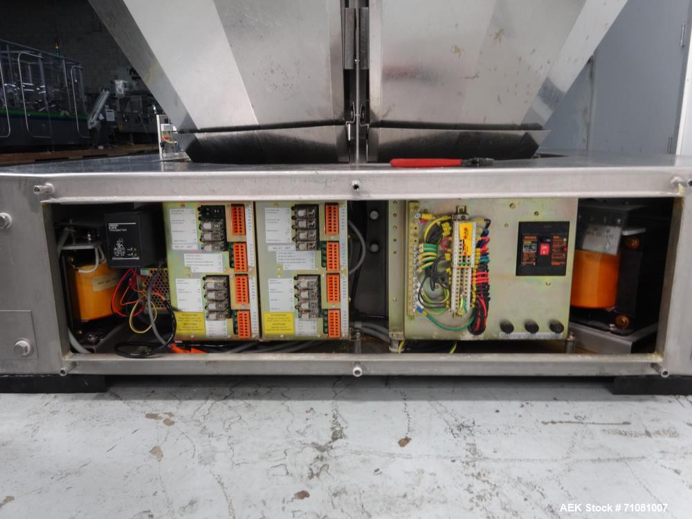 Used Ishida 16 Head Combination Scale, Model CCW-Z-216-WS/20-WP