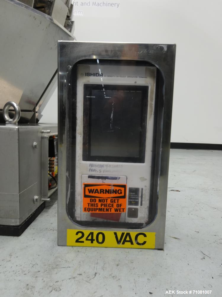 Used Ishida 16 Head Combination Scale, Model CCW-Z-216-WS/20-WP