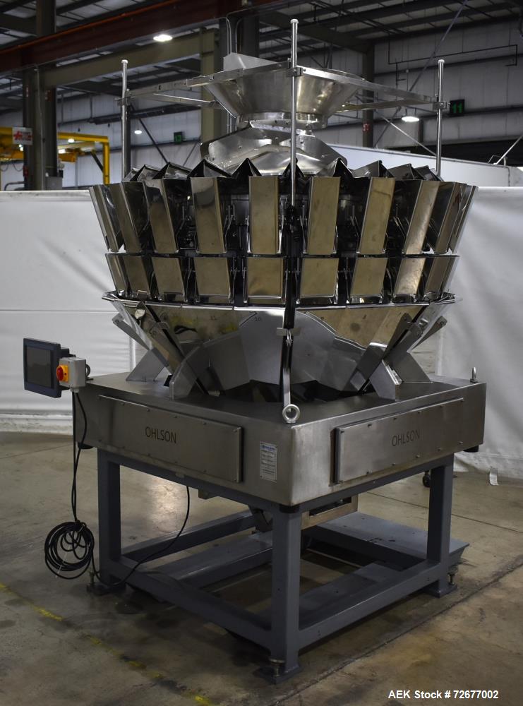 nVenia / Ohlson MHW-CW24 Combination Scale Multi-Head Weigher