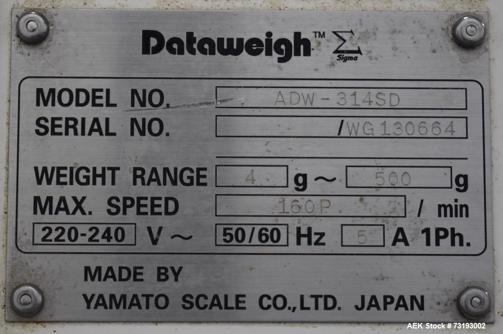 Yamato Model ADW314 combination scale (14) 1 Liter Buckets
