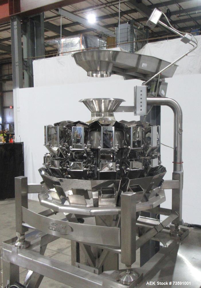 Unused Weighpack Primo Combi 14-Head Combination Scale | High-Speed Precision We