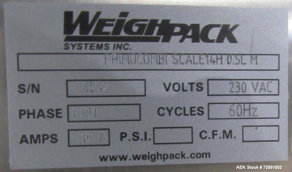 Weighpack Primo Combi 14-Head Multihead Weigher | Ultra-Fast, High-Accuracy Comb