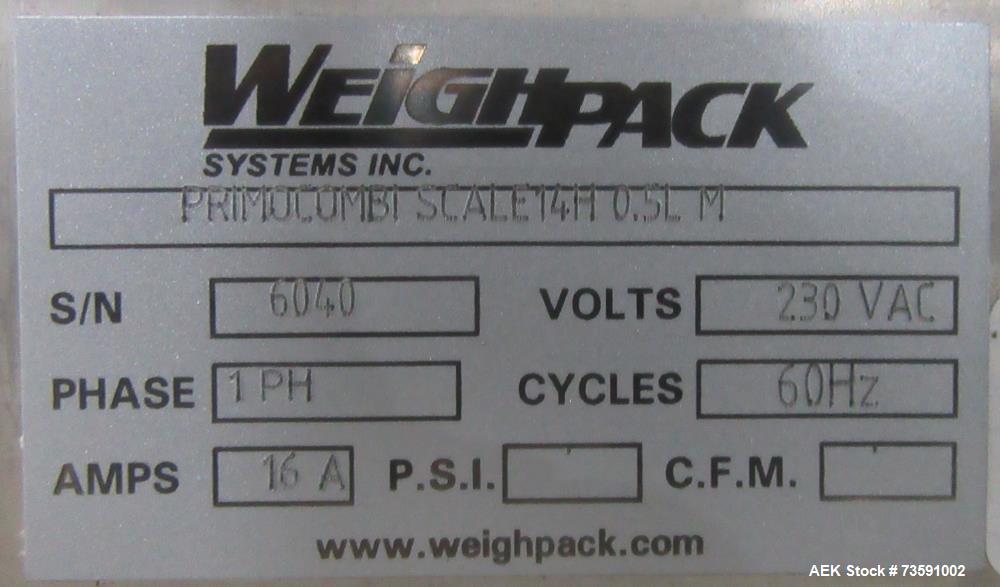 Weighpack Primo Combi 14-Head Multihead Weigher | Ultra-Fast, High-Accuracy Comb