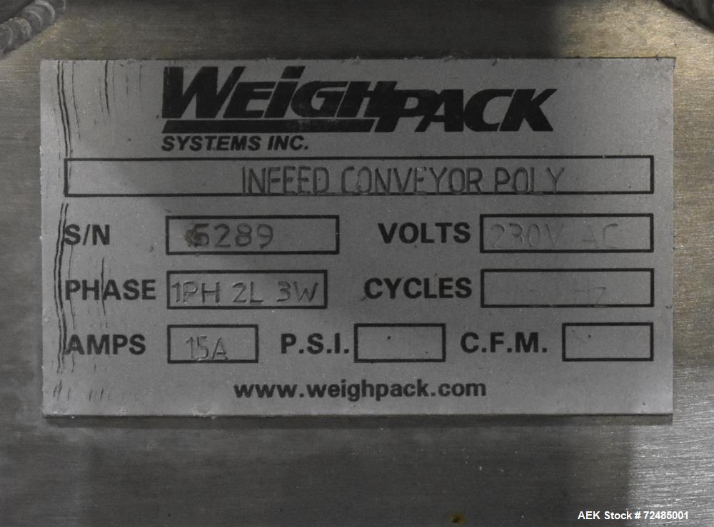 Weighpack Systems Combination Scale, Clamshell Produce Packaging Line