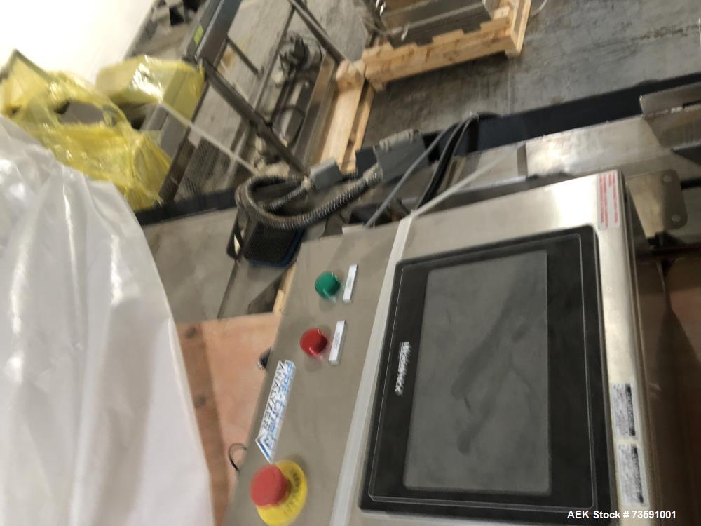 Used Weighpack Primo Combi 14 Head Smooth Bucket Combination Scale. Capable of speeds up to 200 weighs per minute (depending on application. Ha .5 Liter buckets with a weight range: 1 - 454 (grams) w...