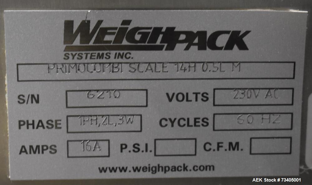 Used Weighpack Systems 14-Head Combination Scale – Model PrimoCombi