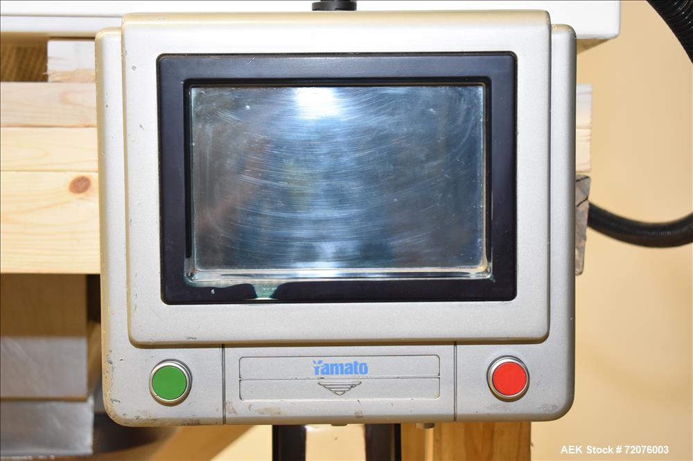 Used Yamato Model ADW-508MD Dimpled/Embossed Bucket Combination Scale