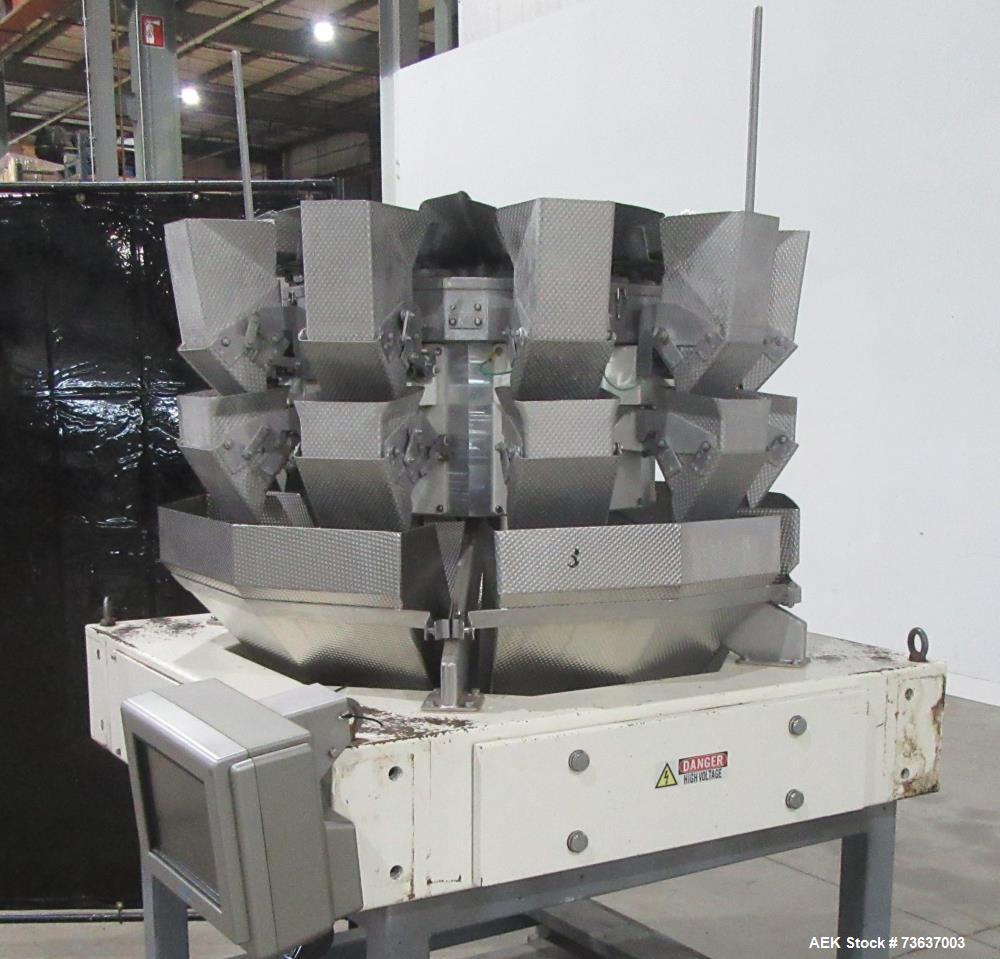Yamato 10 Head Combination Weigher ADW-510SD Stainless Steel