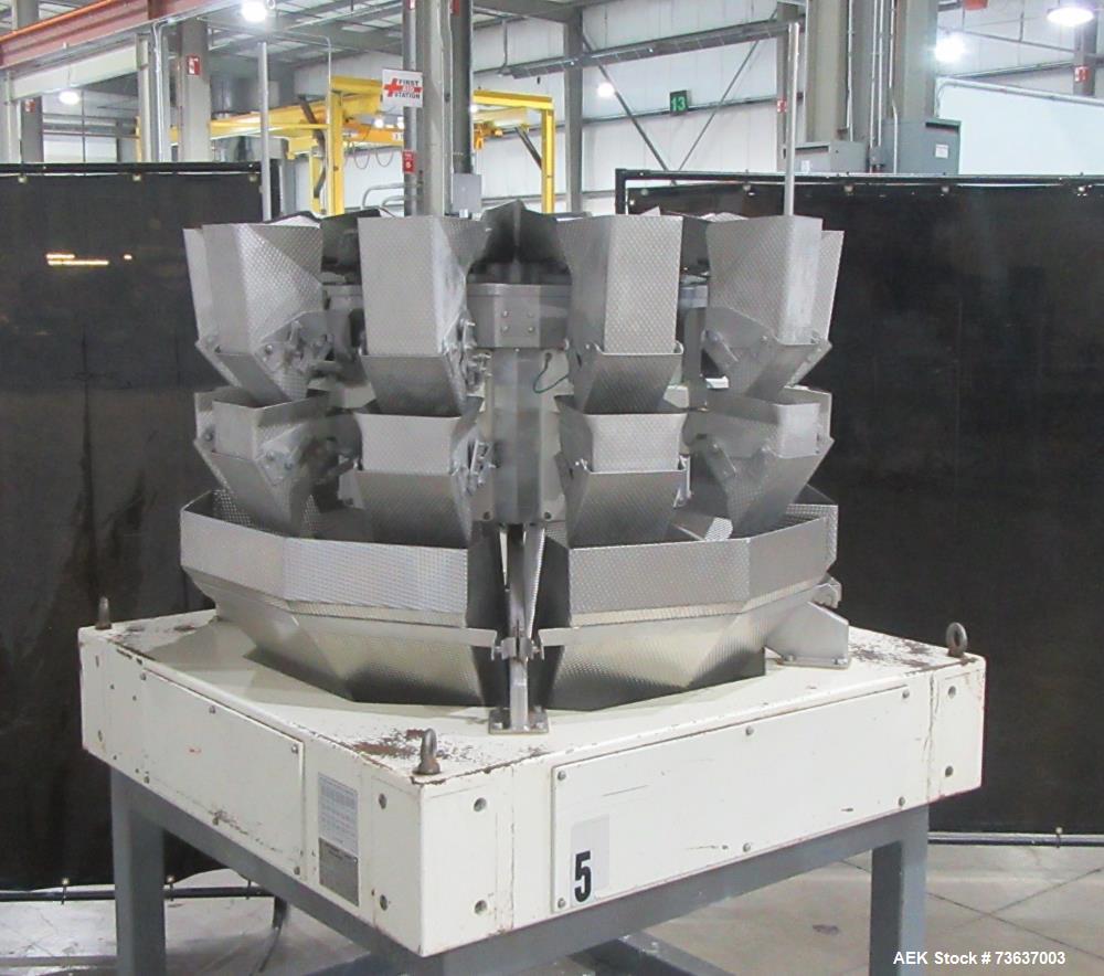 Yamato 10 Head Combination Weigher ADW-510SD Stainless Steel