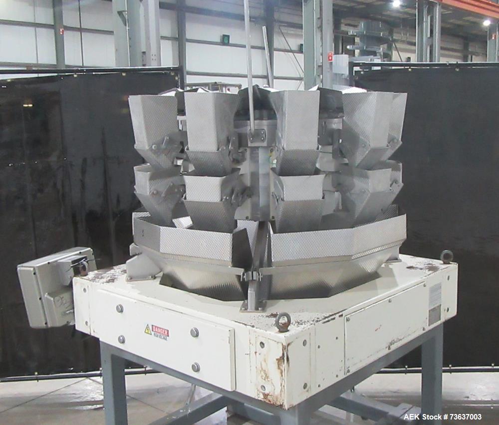 Yamato 10 Head Combination Weigher ADW-510SD Stainless Steel