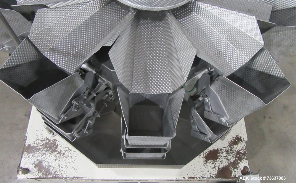 Yamato 10 Head Combination Weigher ADW-510SD Stainless Steel