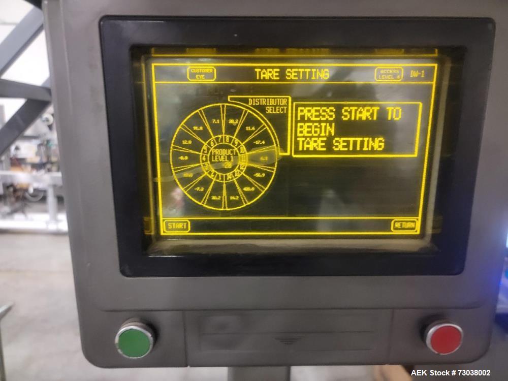 Used Yamato Model ADW-714MWH 14 Head Dimpled Bucket Combination Radial Scale