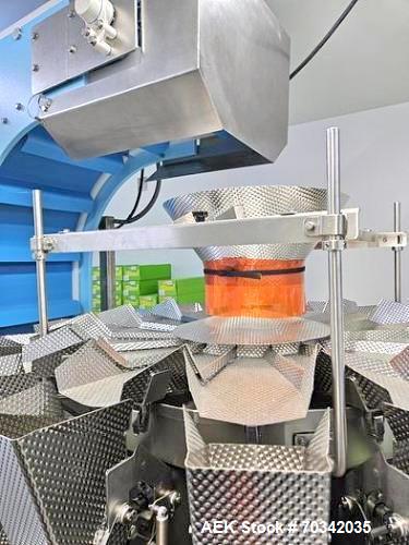 Used Yamato Alpha Series 14-Head Combination Scale with Z-Style Conveyor – Stainless Steel