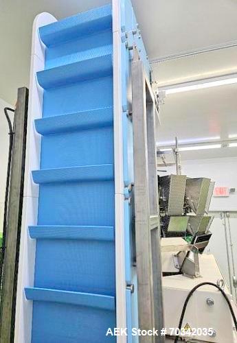 Used Yamato Alpha Series 14-Head Combination Scale with Z-Style Conveyor – Stainless Steel