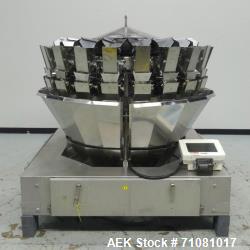 Used- Ishida Model CCW-DZ-220W-D/20-WP, 20 Head Computer Weigher