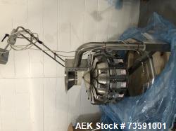 Used Weighpack Primo Combi 14 Head Smooth Bucket Combination Scale. Capable of speeds up to 200 weighs per minute (depending...