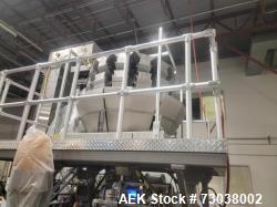 Used- Yamato Model ADW-714MWH 14 Head Dimpled Bucket Combination Radial Scale