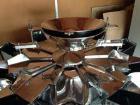 Used Combi Scale 10 Head Scale.  Stainless steel smooth bucket.  Rated up to 140 cycles per mnute.  Includes controls.