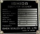 Used Ishida Model CCW-Z-214W-S/30-PB Multihead Scale