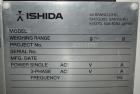 Used Ishida Model RVE-216B-1D/30-PB 16 head smooth bucket combination scale, 3000 liter buckets, booster hoppers, booster buckets with dual discharge