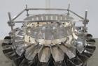 Used Ohlson Model MHW24F 24 Head Combination Scale. Stainless steel construction. Approximate 1.3 liter smooth buckets. Approximate maximum speeds up to 240 bags/min. Approximate weight range 15 - 30...