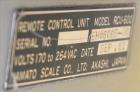 Used Yamato Model ADW-508MD Dimpled/Embossed Bucket Combination Scale