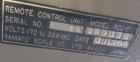 Used Yamato Scale Co. Ltd. Japan, Model ADW 314 SD