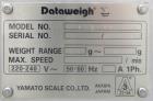 Used Yamato Scale Co Model Dataweigh ADW-524SWU Sigma Series Combination Scale