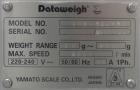 Used Yamato Scale Co Model Dataweigh ADW-524SWU 