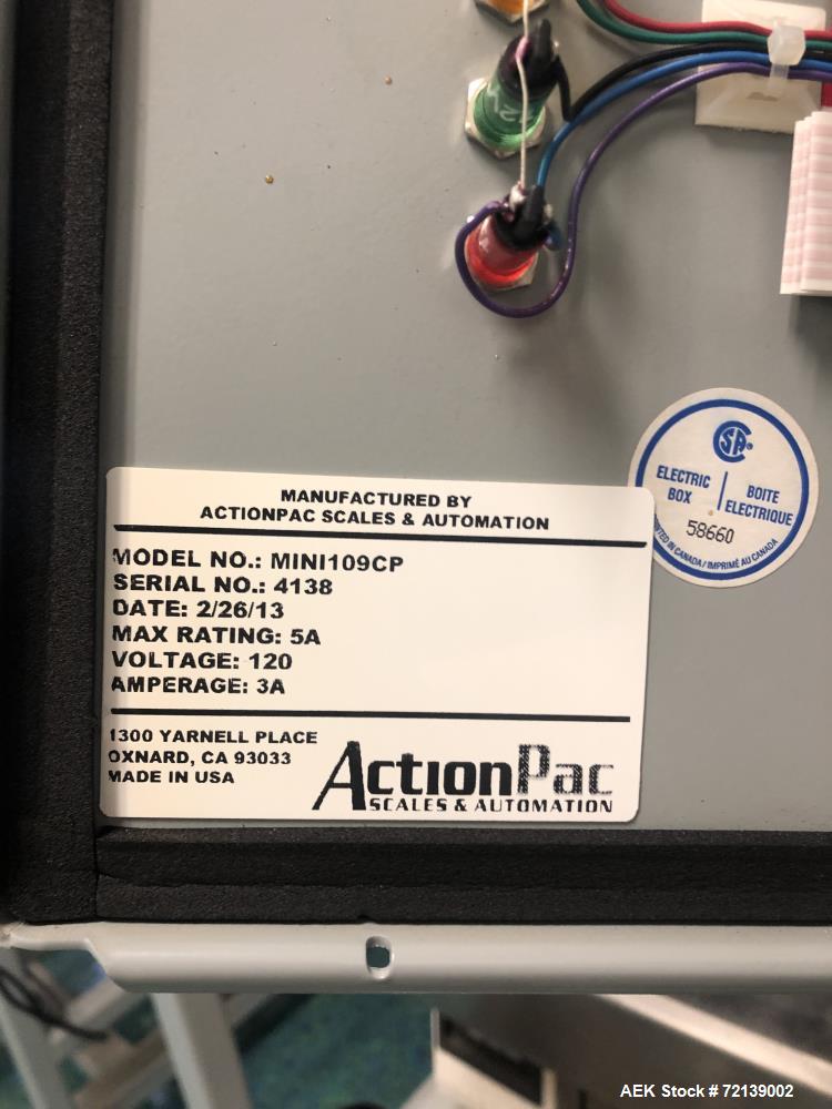 Used- ActionPac Scale, Model MINI109CP