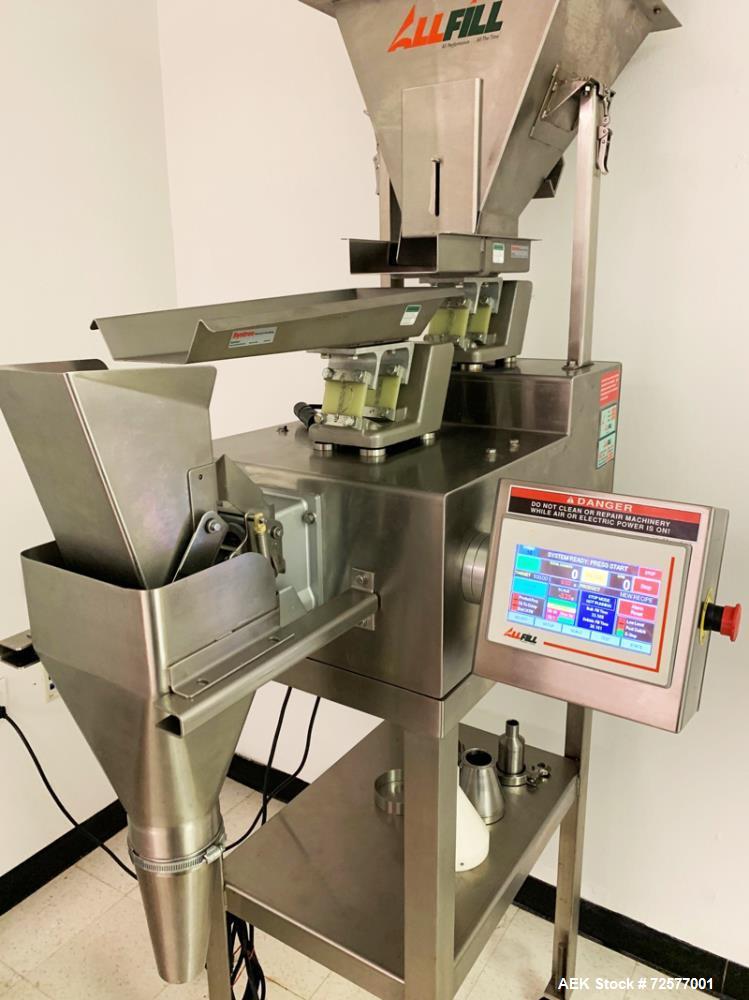 Used All Fill Model VF110-ST Single Lane volumetric Scale Filler