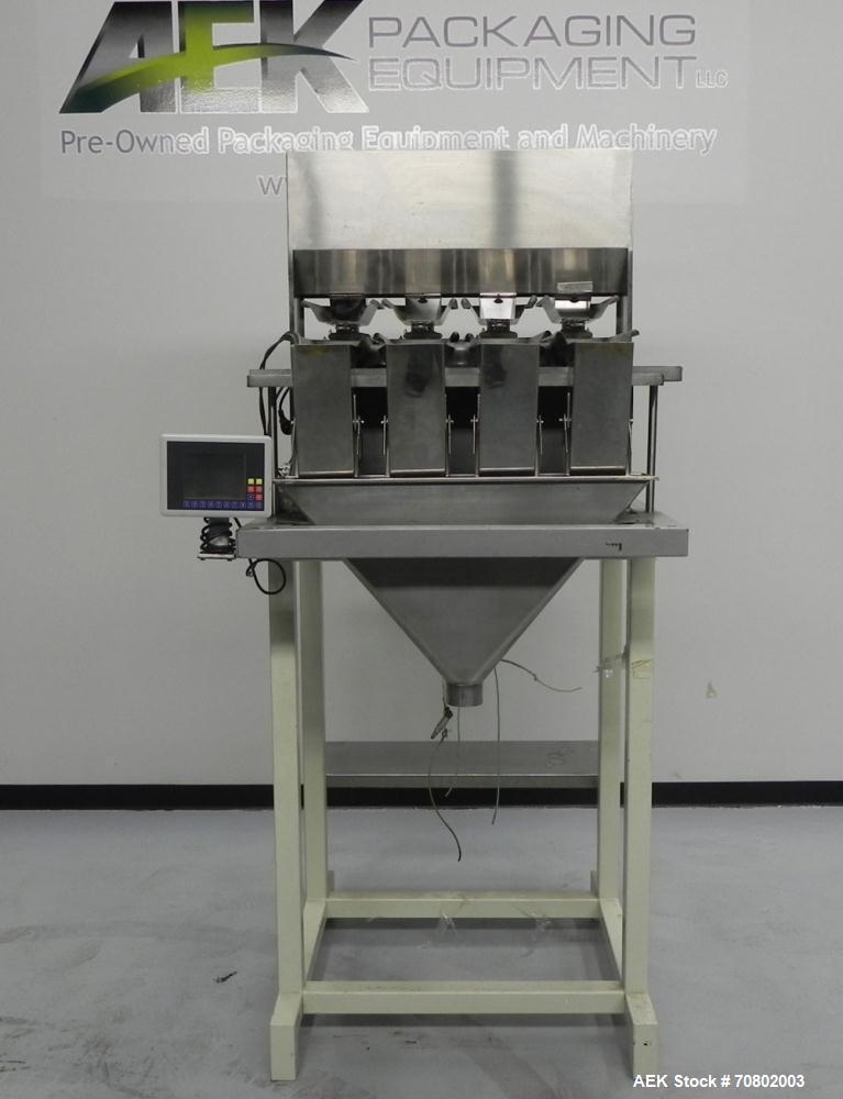 Used 4-Bucket Linear Scale System. Not operational.