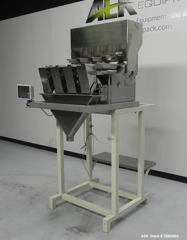 Used 4-Bucket Linear Scale System. Not operational.