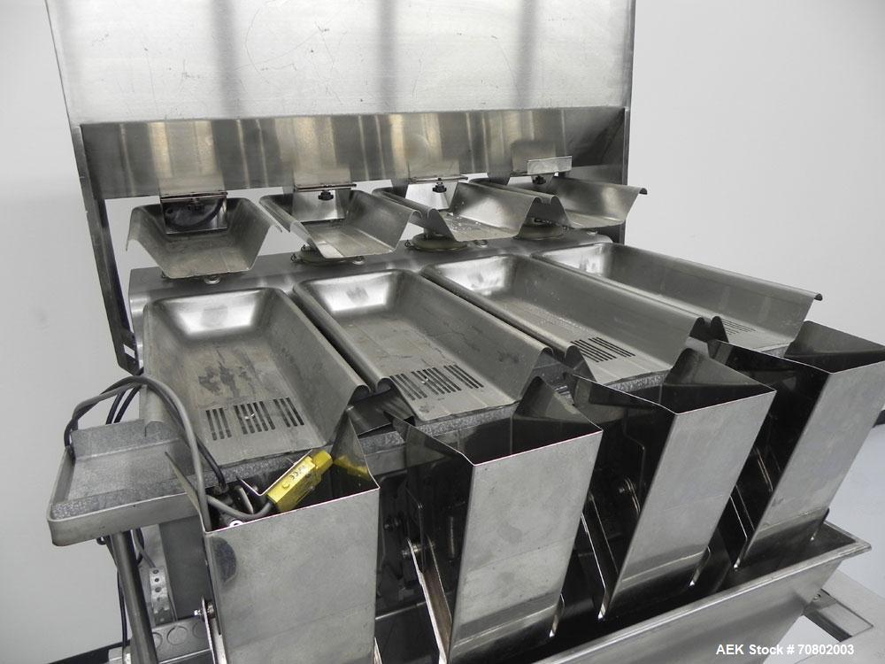 Used 4-Bucket Linear Scale System. Not operational.