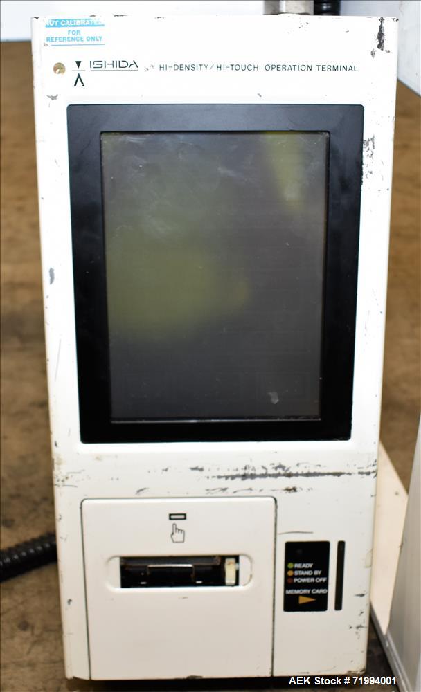 Used Ishida Model CCW-Z-108P-S/01-PB Inline Combination Scale.