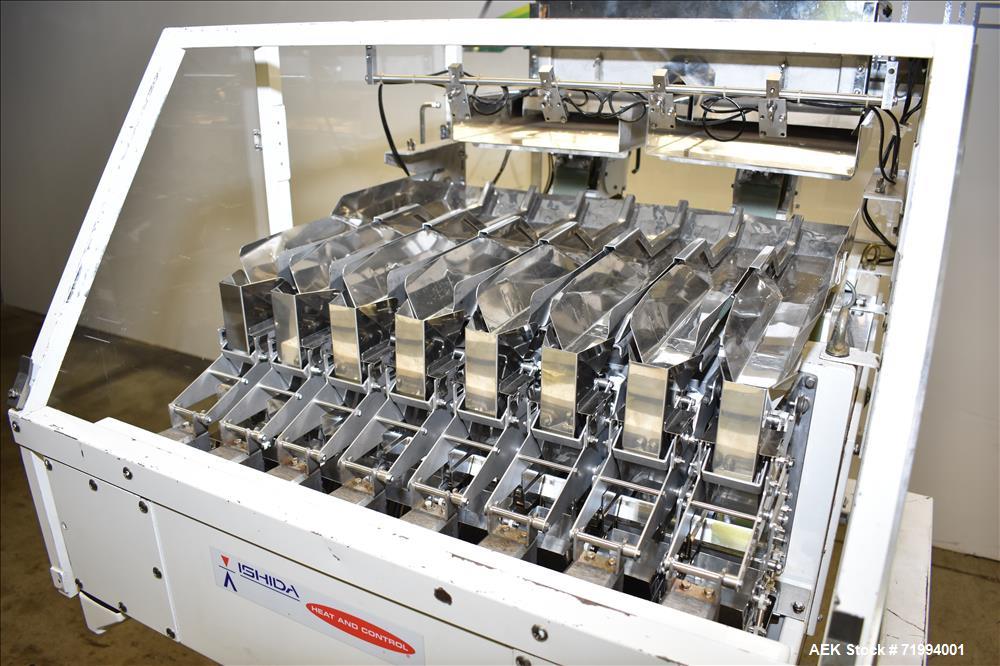 Used Ishida Model CCW-Z-108P-S/01-PB Inline Combination Scale.