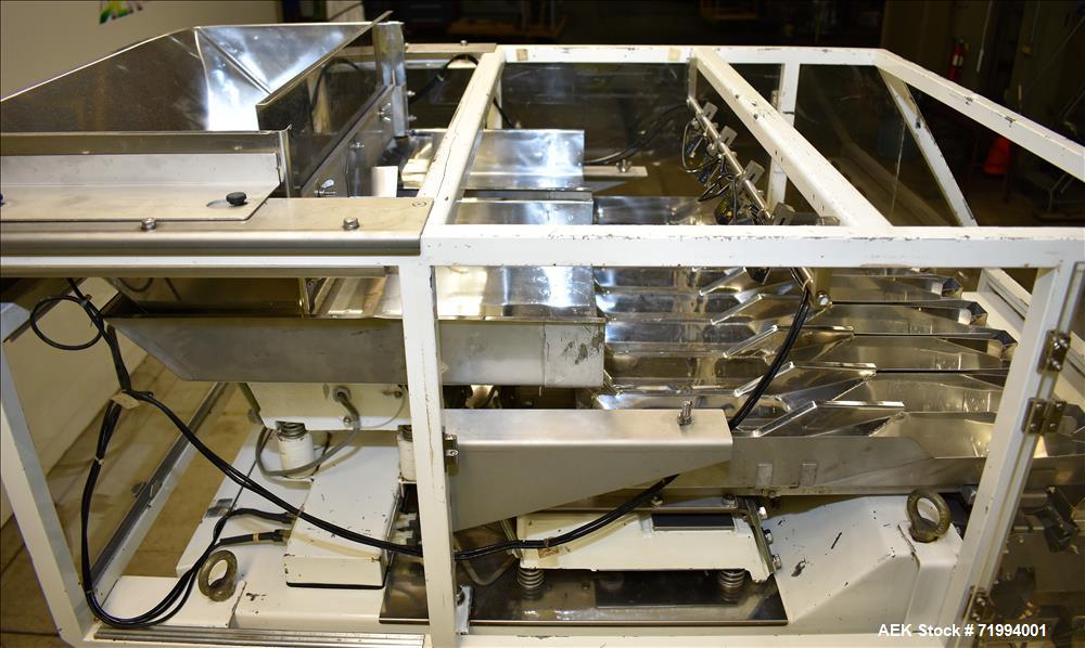 Used Ishida Model CCW-Z-108P-S/01-PB Inline Combination Scale.