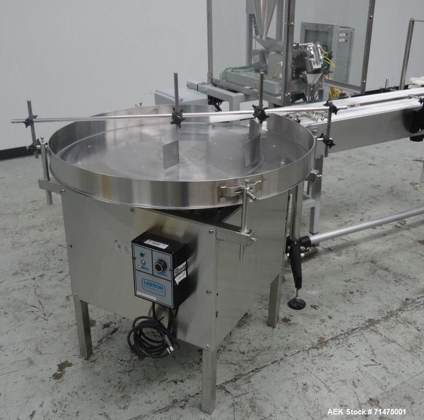 Used Actionpac Linear Scale Container Filler. Model MICRO109CL/I