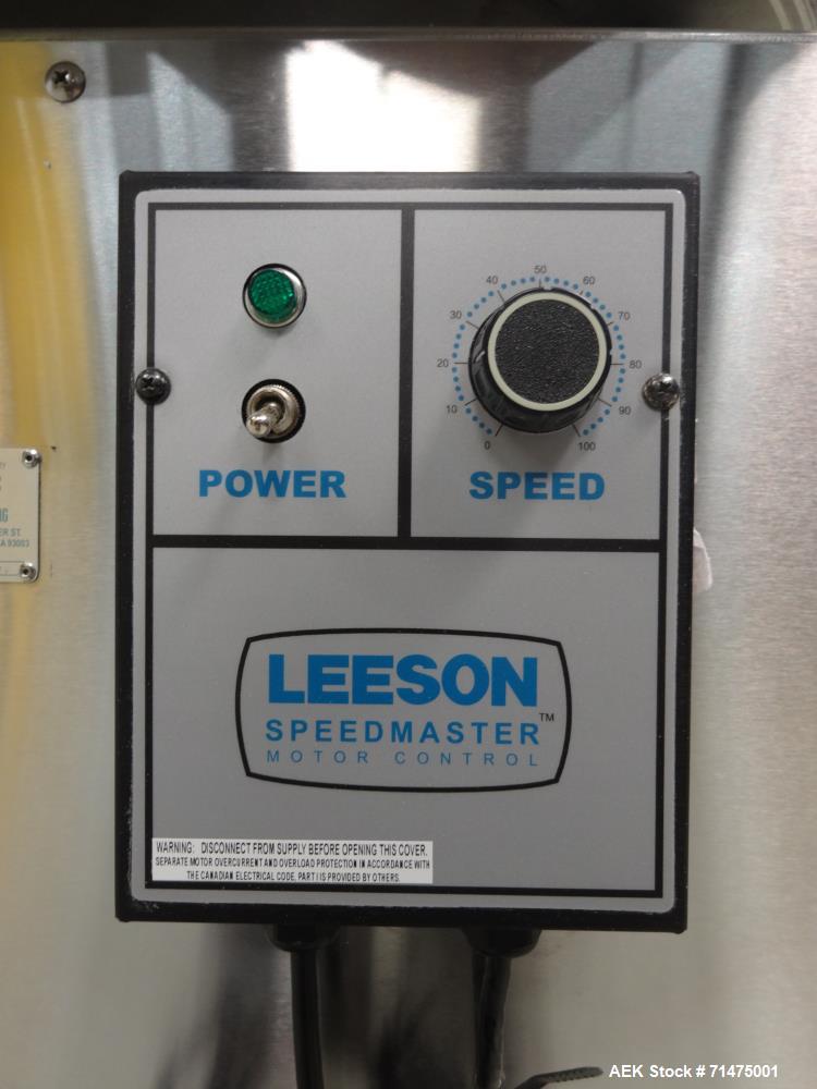 Used Actionpac Linear Scale Container Filler. Model MICRO109CL/I