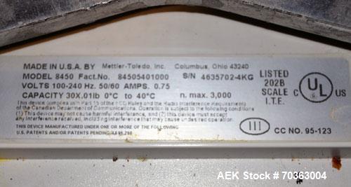 Used Mettler-Toledo Stand Alone Scale, Model 8450