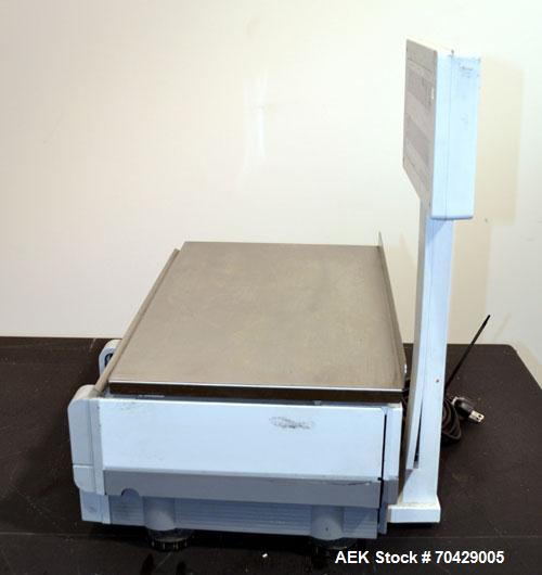 Used Mettler-Toledo Stand Alone Scale, Model 8540. Maximum capacity 30 pounds, readability 0.01 pounds. 17-3/4’’ X 11’’ Stainless steel platform. Digital readout with printer.
