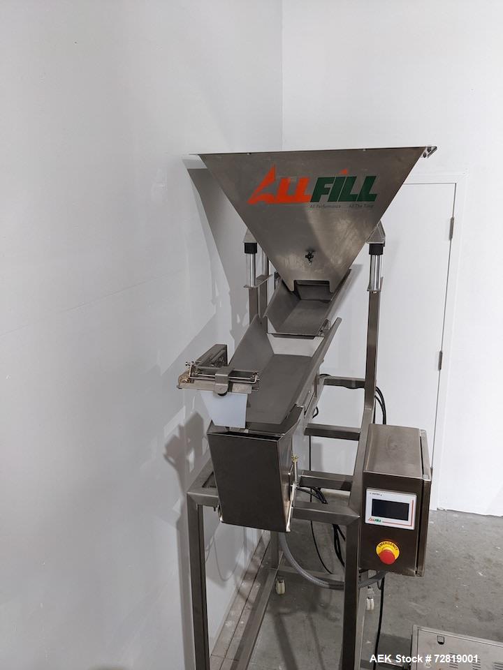 Used-All Fill Model VF110-ST Single Lane Volumetric Scale Filler