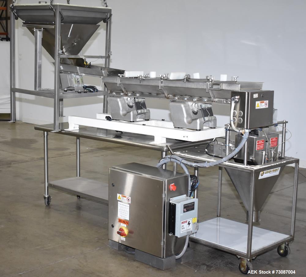 Gebraucht - Wiegen Sie das richtige Modell IQ-SHUTTLE SP Linear Bulk Dribble Scale. Einfülltrichter mit Syntron Modell BF-2-...