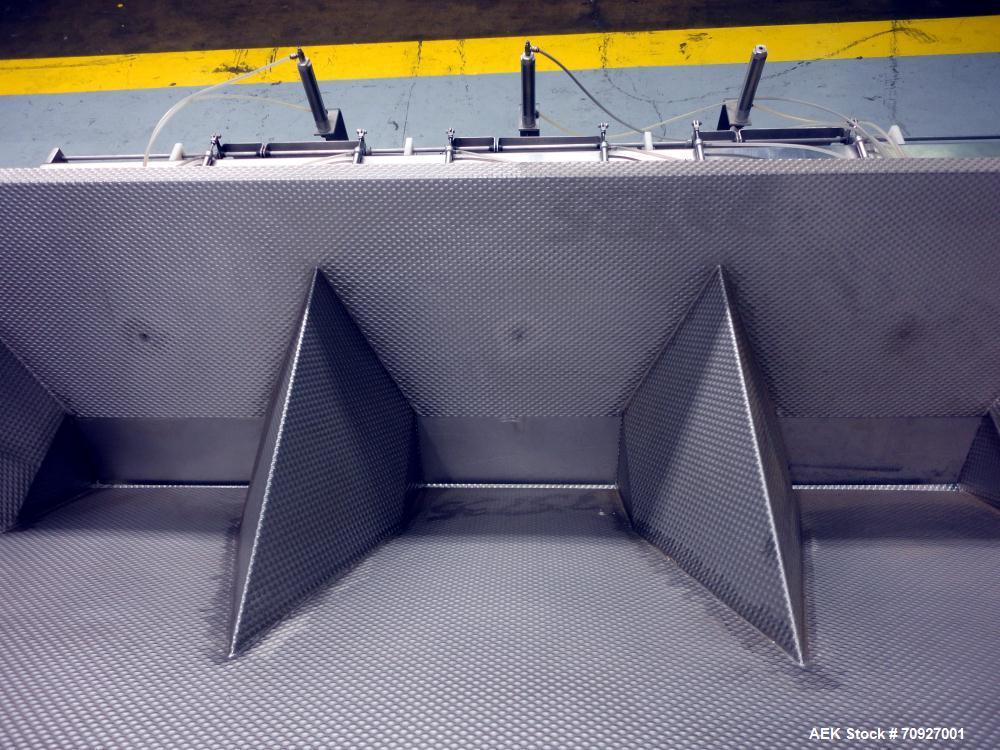 Used Weigh Right PMB-3 Net Weigh Scale System. Capable of speeds up to 45 containers per minute (Depending on product and fill volume). Fill volume range: 3 - 10 lbs, with accuracy of 0 - 0.01 lbs. (...