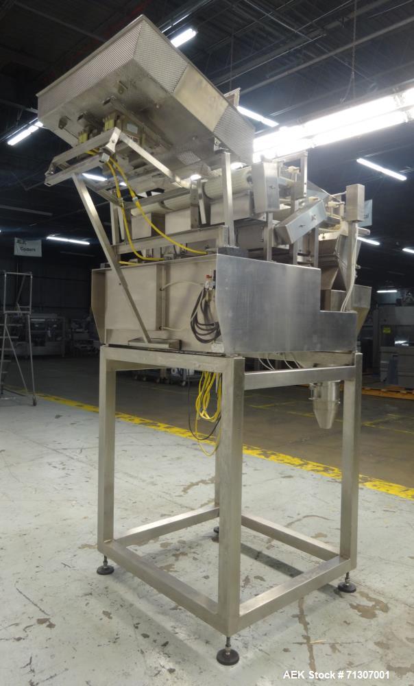 Used WeighPack Systems Model AEF 7 Linear Bucket Scale